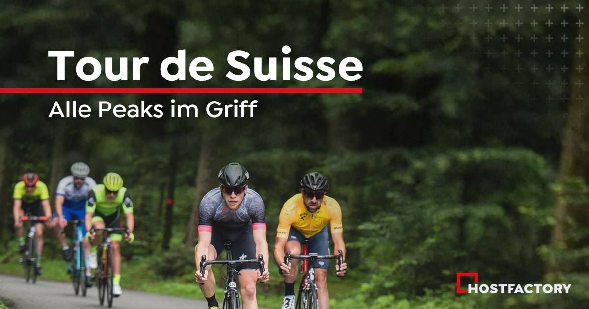 Tour de Suisse verlangt auch digital nach sportlicher Lösung