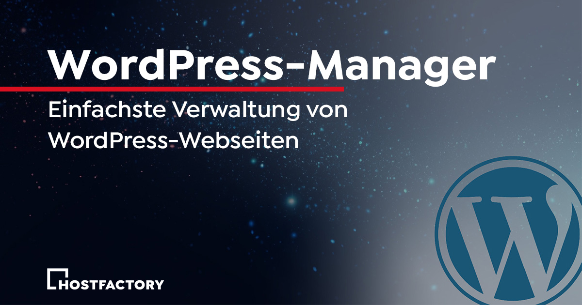 Volle Kontrolle über WordPress!