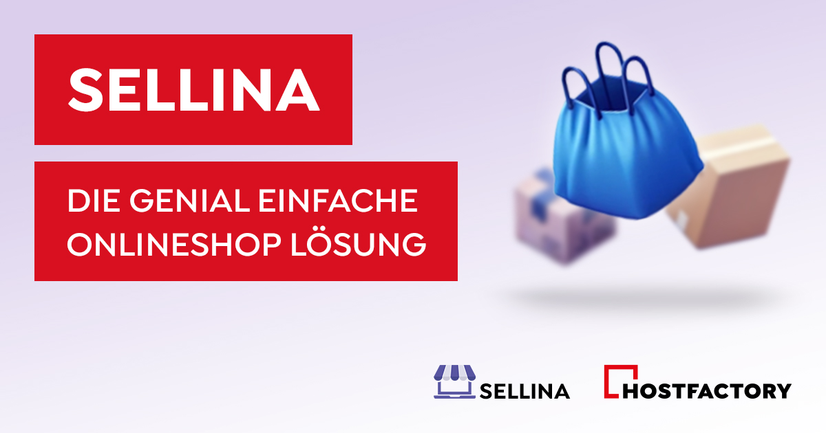 Sellina - die genial einfache Onlineshop Lösung