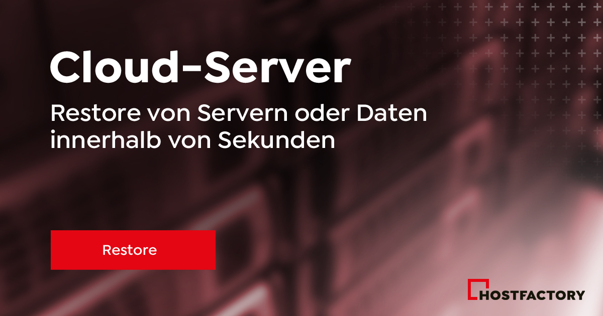 High Availability Swiss Cloud Server - Der VPS auf Level Enterprise