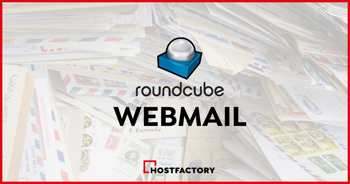 Das Hostfactory Webmail in responsivem Design